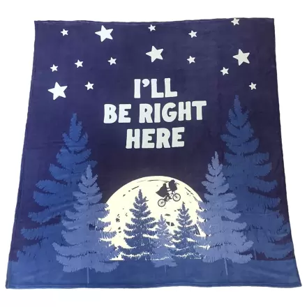 E.T. the Extra-Terrestrial Cozy Blanket Portal I´ll be right here 180 x 200 cm  product photo