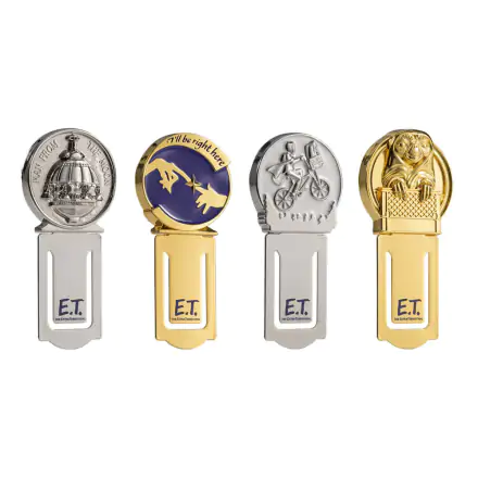 E.T. the Extra-Terrestrial Bookmarks 4er Set Movie Scenes product photo