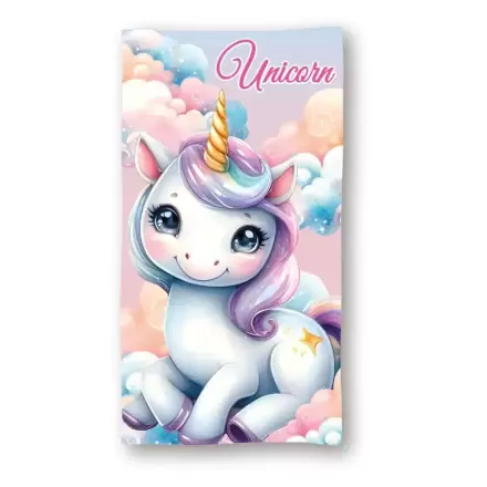 Unicorn microfibre beach towel product photo
