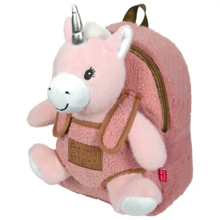 Unicorn plush + backpack 27cm product photo