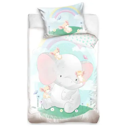 Elephant Sweet Safari Children's Duvet Cover for Nursery Schoolers product photo
