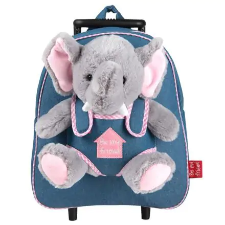 Elephant Allie backpack with plush toy 38cm termékfotója