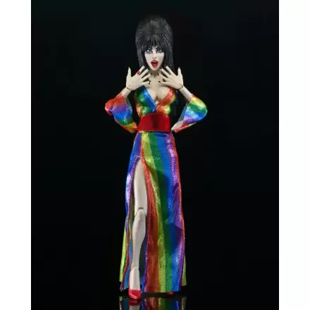 Elvira, Mistress of the Dark Clothed Action Figure Over the Rainbow Elvira 20 cm termékfotója