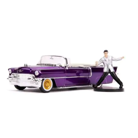 Elvis Presley Hollywood Rides Diecast Model 1/24 1956 Cadillac Eldorado with Figure product photo