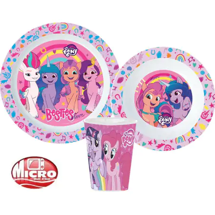 Paw Patrol Sketch dinner Set, Micro Plastic Set, with cup 260 ml product photo