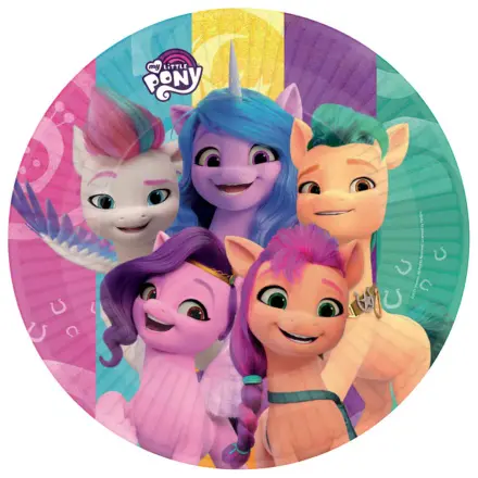 My Little Pony New Generation Paper Plates 8 pcs 23 cm product photo