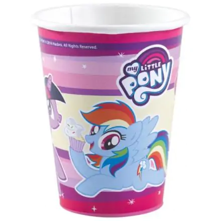 My Little Pony Paper Cups 8 pcs 250 ml product photo