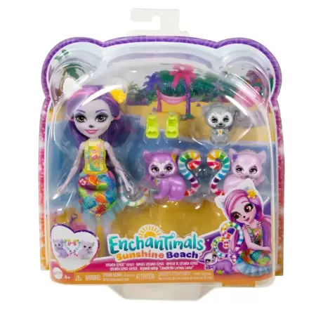 Enchantimals Sunshine Beach Lorinda Lemur doll termékfotója