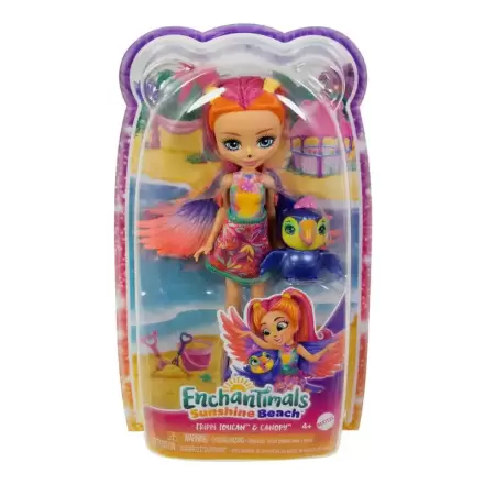 Enchantimals Sunshine Beach Trippi Toucan doll termékfotója