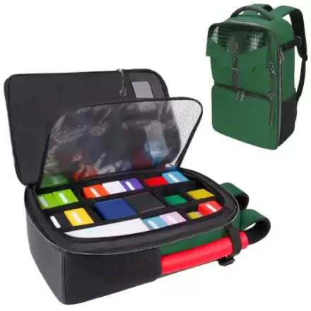 Enhance TCG Series Card Backpack Collector's Edition Green product photo