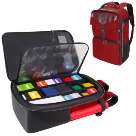 Enhance TCG Series Card Backpack Collector's Edition Red product photo