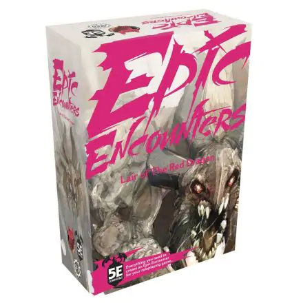 Epic Encounters RPG Board Game Lair of the Red Dragon *English Version* product photo