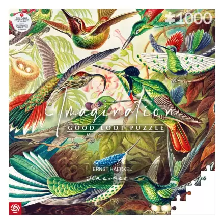 Ernst Haeckel Imagination Puzzle Hummingbirds/Kolibry (1000 pieces) termékfotója