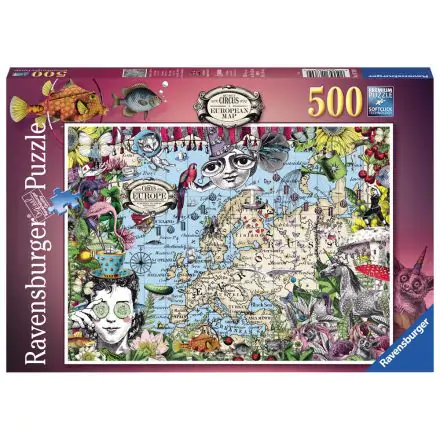 European map puzzle 500pcs product photo