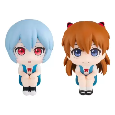 Evangelion: 3.0+1.0 Thrice Upon a Time Look Up PVC Statue Rei Ayanami & Shikinami Asuka Langley 11 cm (with gift) product photo