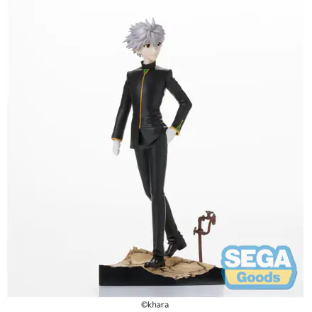 Evangelion: 3.0+1.0 Thrice Upon a Time SPM Vignetteum PVC Statue Kaworu Nagisa Commander Suit Ver. 19 cm product photo