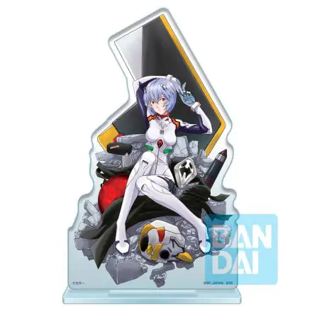 Evangelion: 3.0 + 1.0 Ichibansho Acrylic Figure Rey Ayanami (Operation Started!) 20 cm product photo