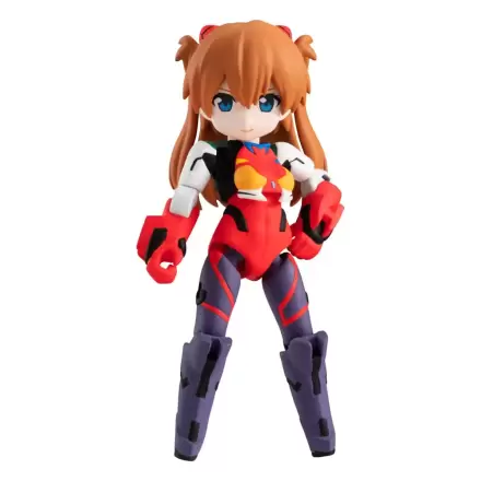 Evangelion Desktop Army Figures Shikinami Asuka Langley & Evangelion 2 8 - 15 cm  product photo