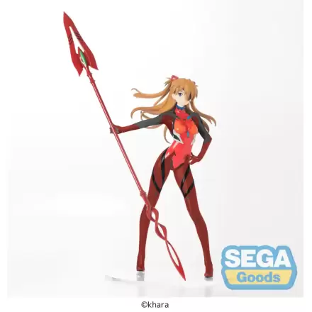 Evangelion: New Theatrical Edition LPM PVC Statue Asuka x Spear of Cassius (re-run) 30 cm product photo