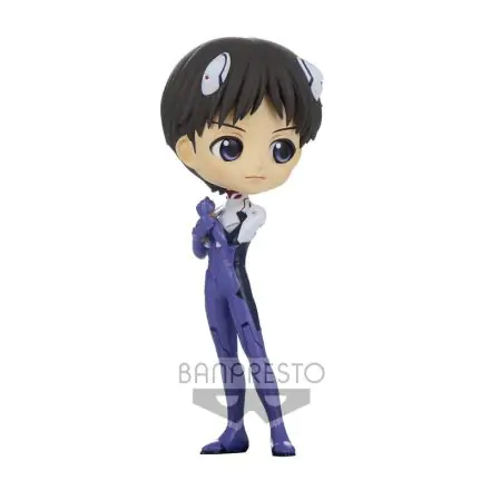 Evangelion: New Theatrical Edition Q Posket Mini Figure Shinji Ikari Plugsuit Style Ver. B 14 cm product photo