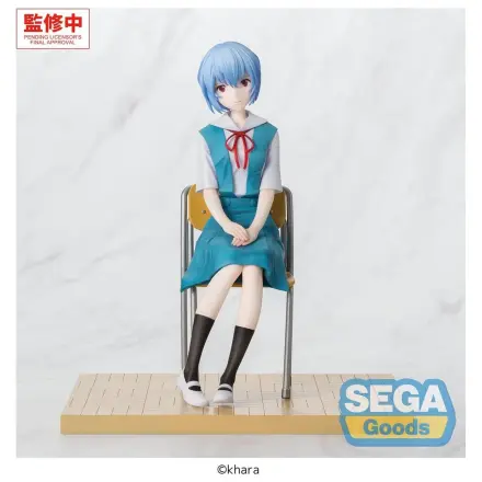 Evangelion: New Theatrical Edition XStellar PVC Figure Rei Ayanami Uniform Ver. 16 cm product photo