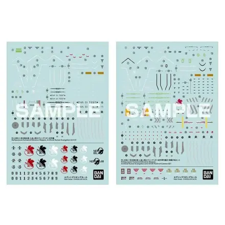 Evangelion RG Decal model kit stickers product photo