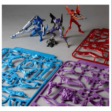 EVANGELION Unit-01 / Unit-02 / Prototype-00 Model Kit Artpla 12cm product photo