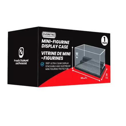 Evoretro Acrylic Display Case for mini figures termékfotója