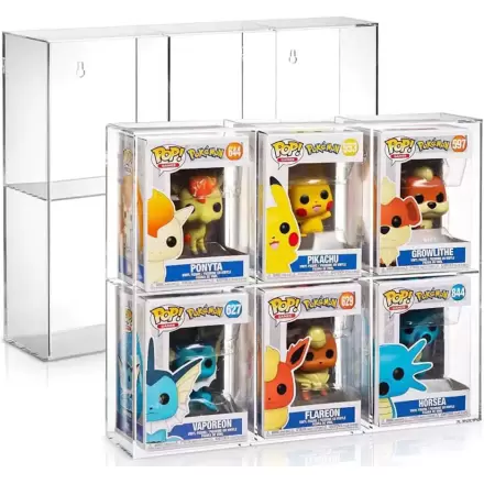 Evoretro Acrylic Display Case for 6 Funko Pops product photo