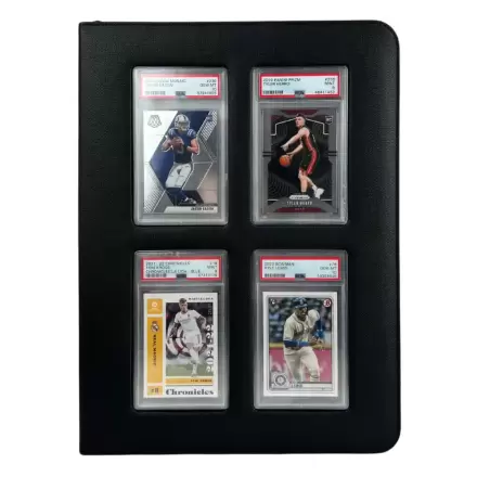 Evoretro Premium Card Slab Binder with Window Black product photo
