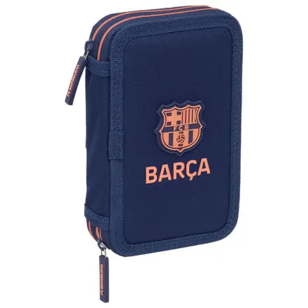 F.C. Barcelona 2 Equipment 25/26 double pencil case 29pcs product photo