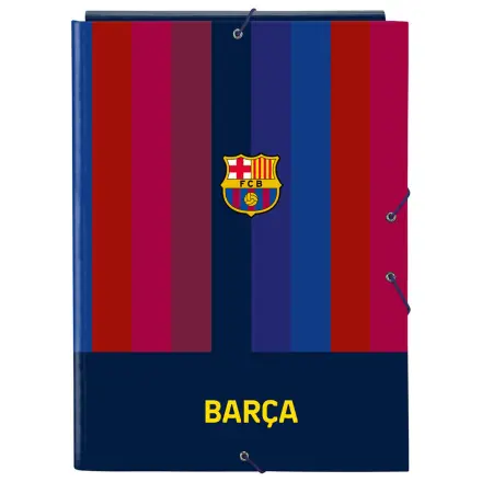 F.C. Barcelona 26/27 A4 cardboard binder with flaps product photo