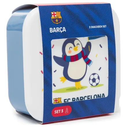 F.C. Barcelona 3 lunch boxes set product photo