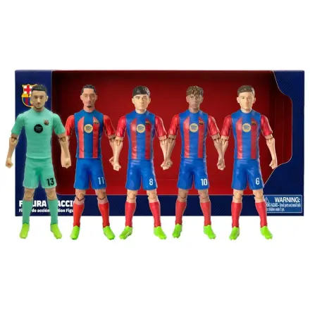 F.C. Barcelona set of 5 figures 10cm product photo