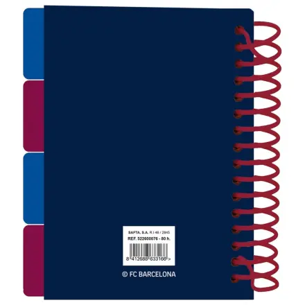 F.C. Barcelona A6 notebook product photo