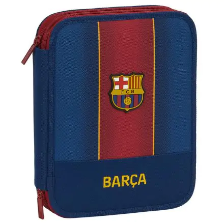 F.C. Barcelona double pencil case 56pcs product photo