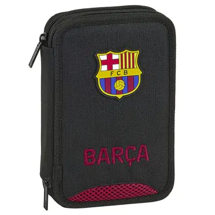 F.C. Barcelona Layers double pencil case 34pcs product photo