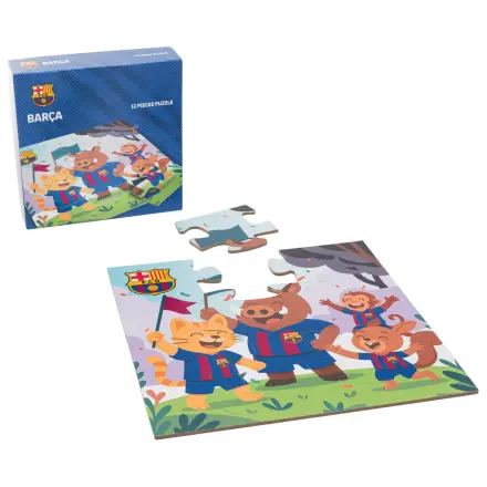 F.C. Barcelona puzzle 12pcs product photo