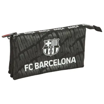 F.C. Barcelona triple pencil case product photo