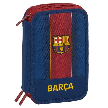 F.C. Barcelona triple pencil case 41pcs product photo