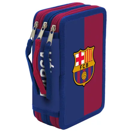 F.C. Barcelona triple pencil case product photo
