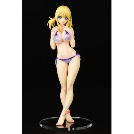 Fairy Tail PVC Statue 1/6 Lucy Heartfilia Swimsuit Pure in Heart Twin Tail Ver. 27 cm product photo
