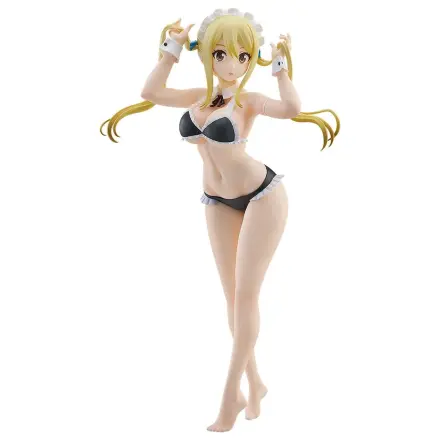 Fairy Tail 100 Years Quest Beach Queens Pop Up Parade PVC Statue Lucy Heartfilia: Virgo Form Swimsuit Ver. L Size 23 cm  product photo