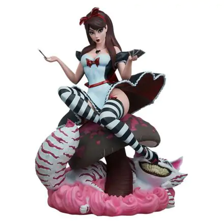 Fairytale Fantasies Collection Statue Alice in Wonderland Game of Hearts Edition 34 cm product photo