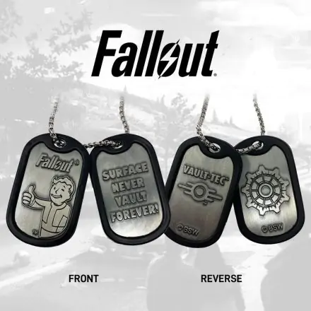 Fallout Dog Tags with ball chain Logo product photo