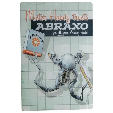Fallout Metal Sign Mr. Handy product photo