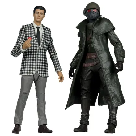 Fallout: New Vegas Statue 2-Pack Riot Ranger Armor & Benny Survivor 18 cm product photo