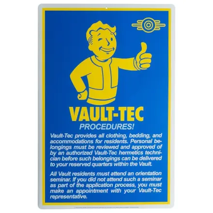 Fallout Metal Sign Procedures product photo