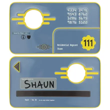 Fallout Replica Security Keycard Vault 111 Limited Edition 11 cm product photo