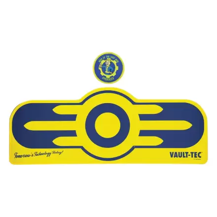 Fallout Desk Pad & Coaster Set Vault-Tec product photo